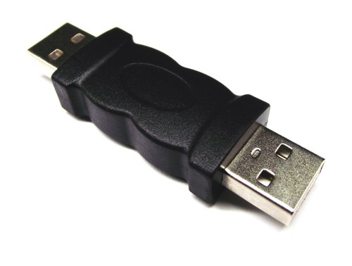 From OZ Quality 2PC USB Male to USB Male 2.0 Spec Adaptor Connector Changer +FP! - Picture 3 of 8