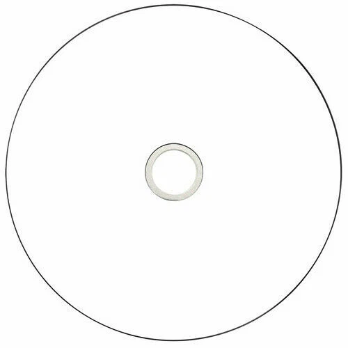 Купить Ибей | 100 x Blank CD-R White Full Face Inkjet Printable disc ...