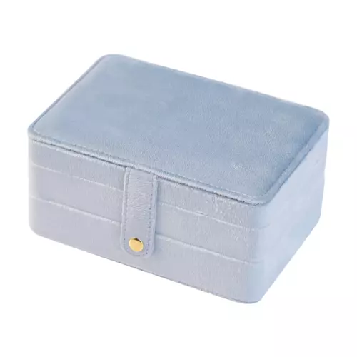 2 Schichten Schmuckkästchen Organizer Große Kapazität Ring Ohrring Halskette Aufbewahrungsbox - Bild 11 von 34