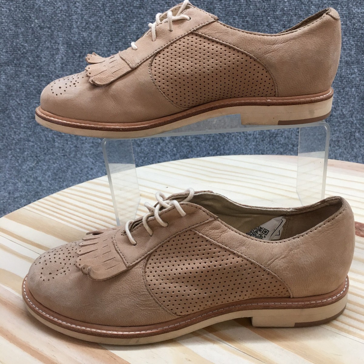 UGG Shoes Womens 5.5 Bernett Dress Kiltie Lace Up Oxford 1004305 Brown Leather View 2