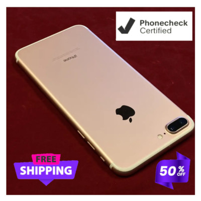 Apple iPhone 7 Plus -32GB 128GB- Unlocked Verizon Red/Black iOS T-Mobile