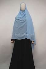 XL Premium Chiffon Hijab Wrap Shayla Scarf Shawl Muslim Headcover 26 Colors