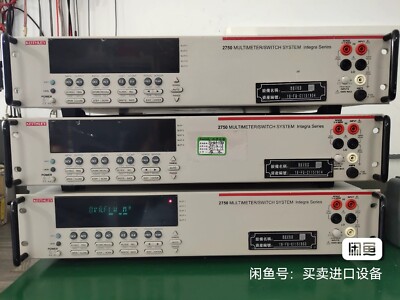 1PC USED 100% TEST Keithley 2750 Multimeter(DHL or Fedex ) #H562AA DX