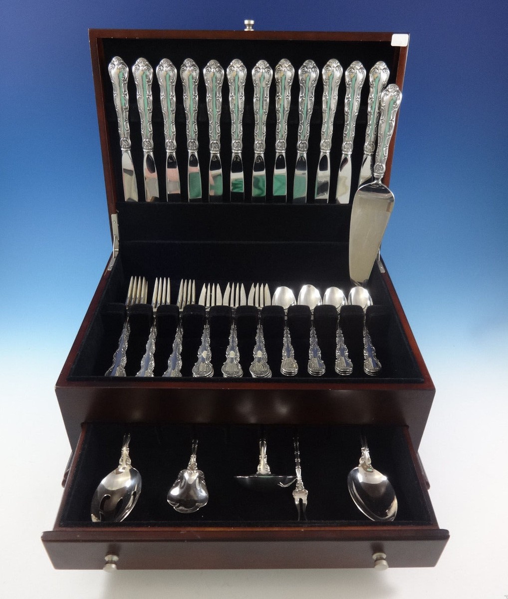 Strasbourg by Gorham Sterling Silver Flatware Place Size Set 12 - Main Image