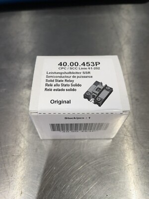 Rational SSR 40.00.453P CPC SCC 61-202 Leistungshalbleiter Solid State Relay 