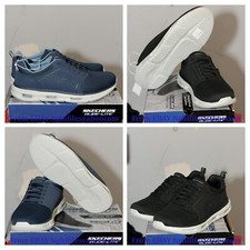 Men's Glide Lite Pacer Slip-On Black, Blue Shoes Brand:SKECHERS, Ship Asap