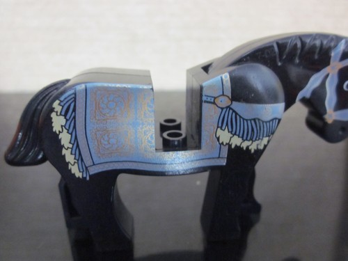 LEGO Animal Black Horse Prince of Persia Aksh Blanket 4493c01pb06 - Picture 4 of 10