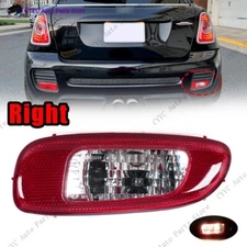 Right Rear Reflector Fog Light W/Bulb For BMW MINI R56 R57 R58 R59 JCW 2005-2015