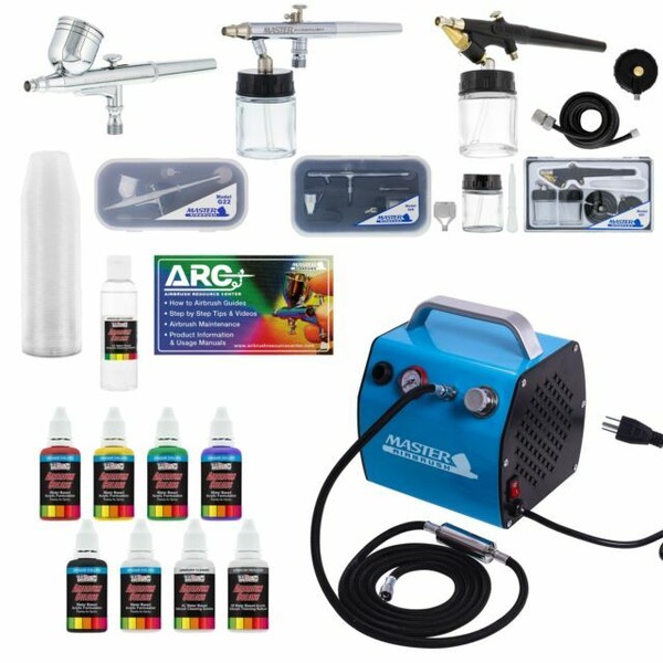Master Airbrush Professional Airbrushing System Kit for sale online eBay