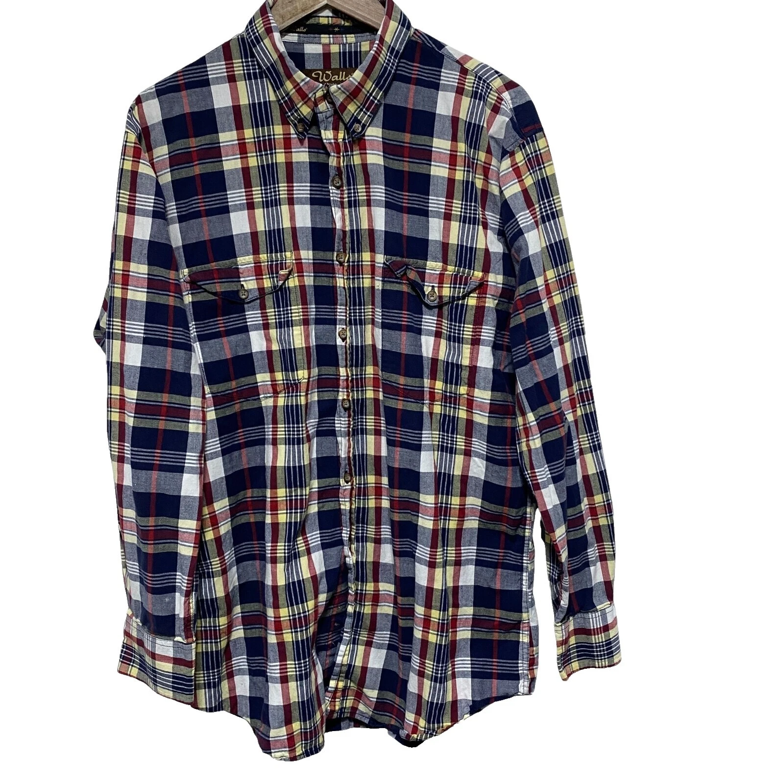 Camisas para hombre de pared talla L