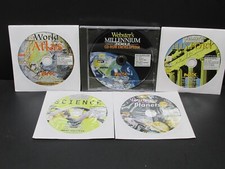 Webster's Millennium 2002 Encyclopedia, PC, 5 - CD-ROM'S, W 95 / 98, Never Used