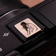 Metal Camera HotShoe Protect Cover Cap LoversHug For Canon Fuji Leica Nikon Sony