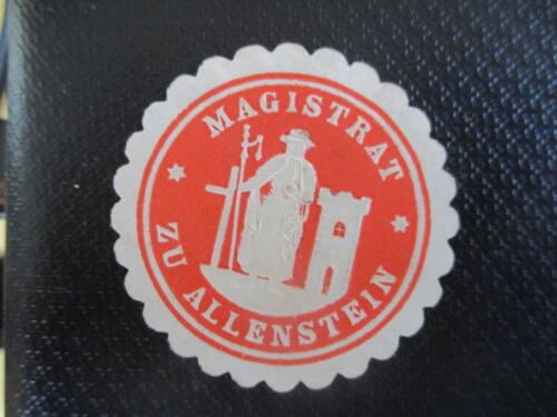 (39735) Siegelmarke - Magistrat zu Allenstein - Bild 1 von 1