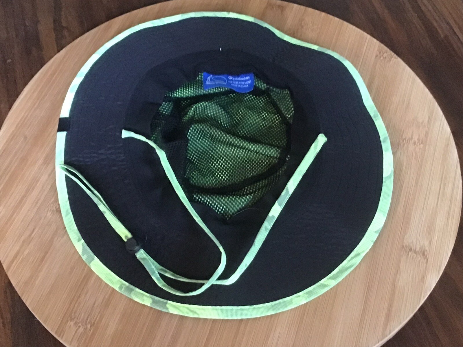 Camo Bucket Hat With Drawstring - image 5