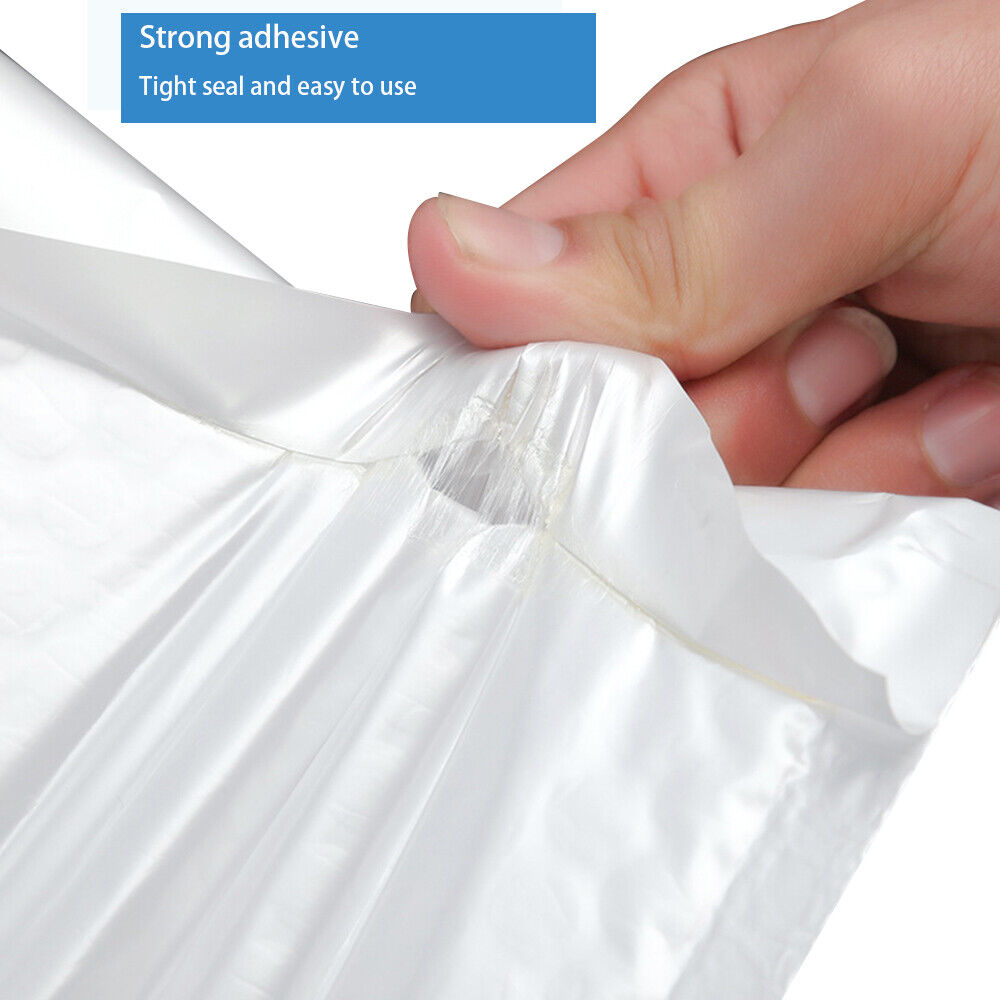 25/50/100Pc Any Size Bubble Lined Padded Envelopes Poly Mailers Self-Sealing