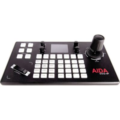 AIDA CCU-IP VISCA Serial & IP PTZ Camera Joystick Controller