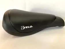 VELO Old School BMX Bicycle Seat Nylon Padded Drop Nose w/o Clamp Bikes