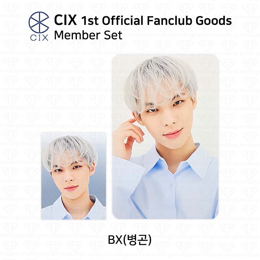 CIX baejinyoung ジニョン fromm 特典　トレカ ポカ CIX 1st Official Fanclub Goods Member Photocard ID Photo Set