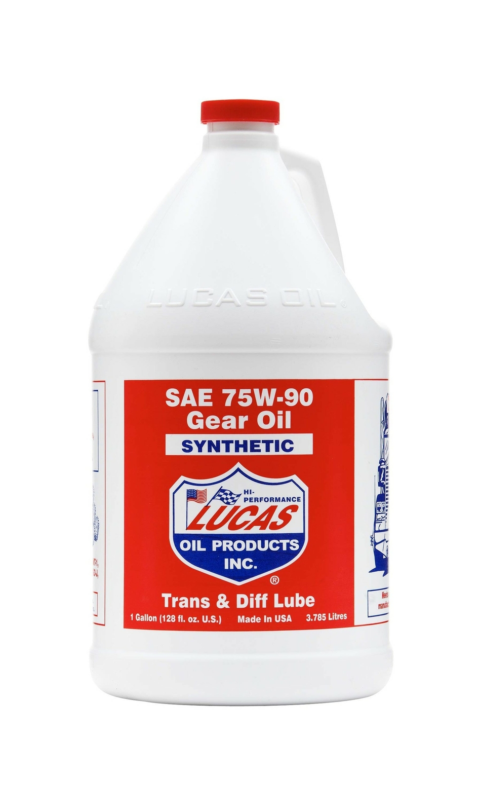 Lucas Gear Oil 10048 SAE 75W90 Synthetic Transmission Differential