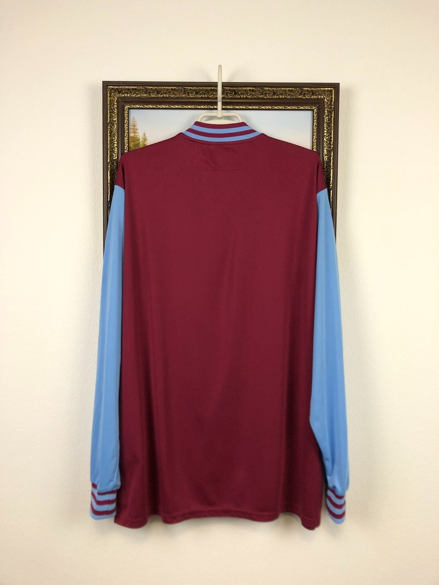 Aston Villa Home football shirt 2002 Soccer Long Sleeve