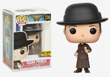 Funko POP! DC Heroes ~ WONDER WOMAN w/ICE CREAM EXCLUSIVE FIGURE ~ Hot Topic