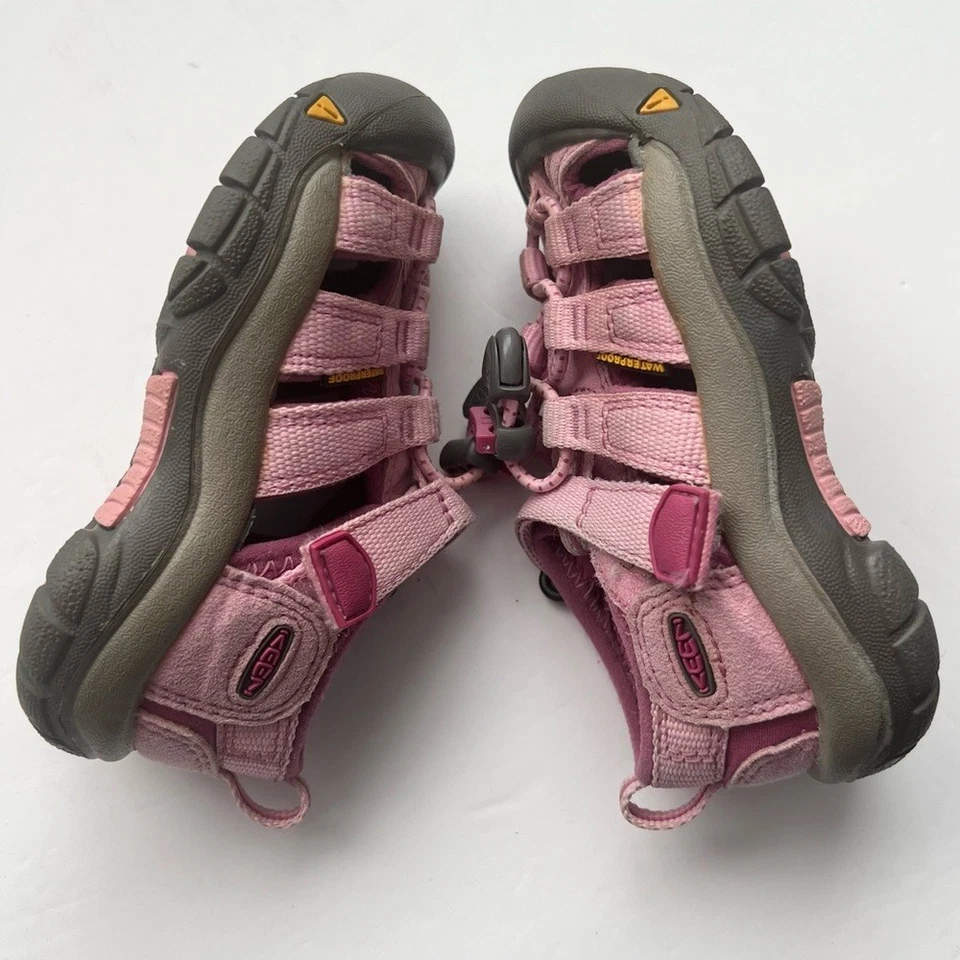 Sandalias Keen Little Kids Newport H2 Rosa Talla 8 Impermeables Exterior Senderismo Gorpcore Foto 3 de 4