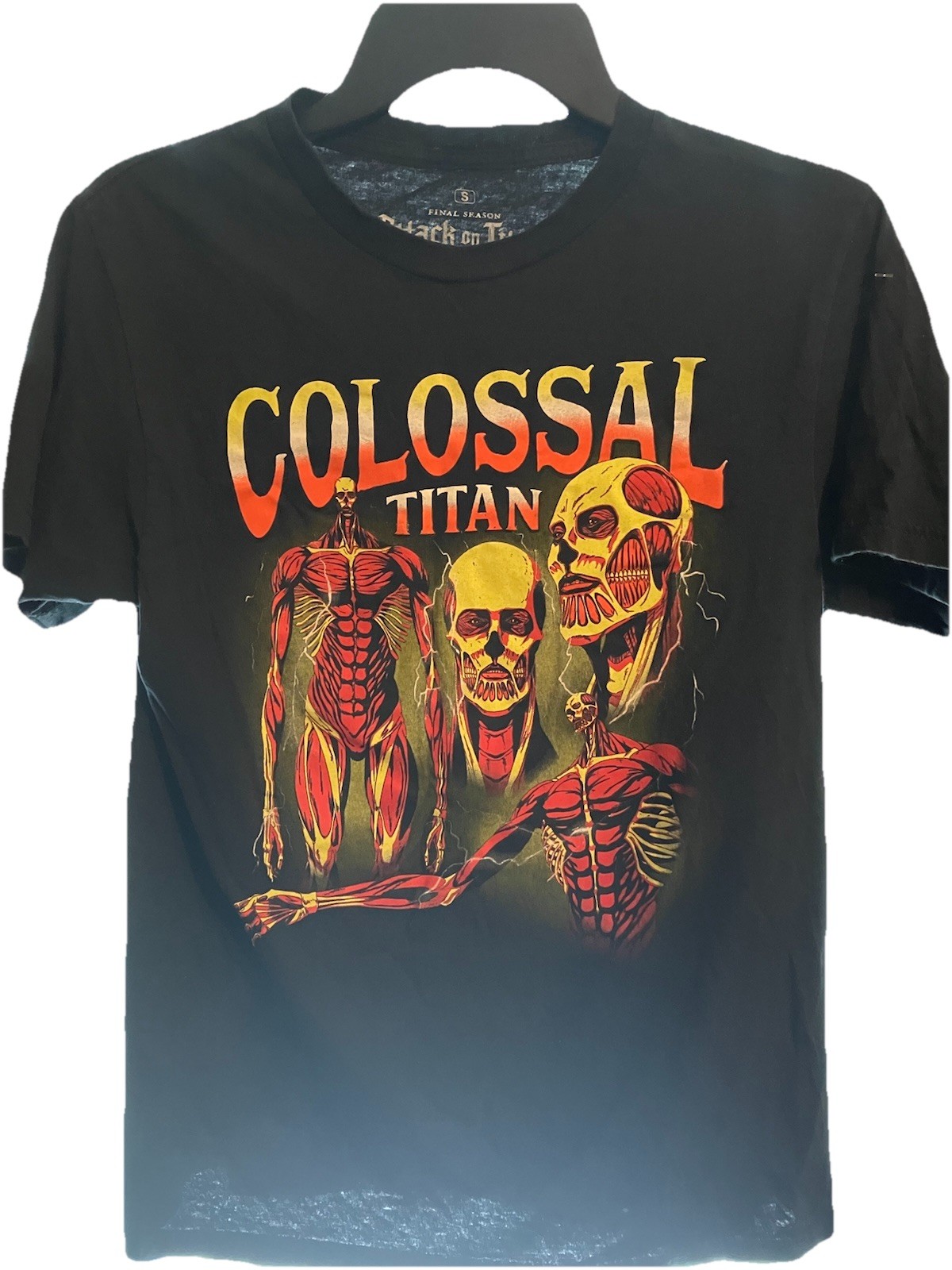 Attack On Titan Colossal Titan Final Season T-Shirt Crunchyroll Size S