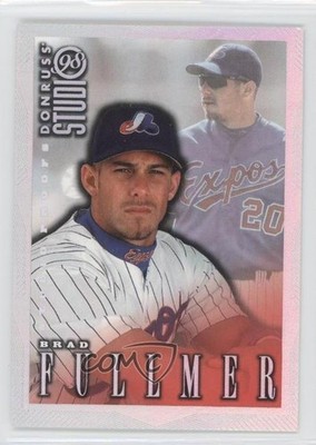 1998 Donruss Studio Studio Proofs /1000 Brad Fullmer #100 2f5