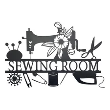 Sewing Room Sign – Stylish Sewing Room Décor, Ideal Sewing Gifts for Sewing L...