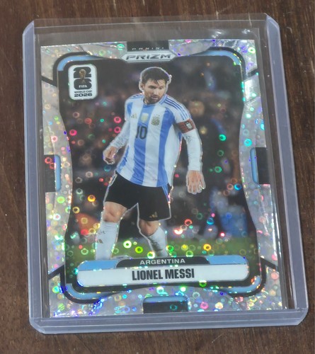 2026 Panini Prizm FIFA World Cup Lionel Messi Disco Prizm SP #10 Argentina