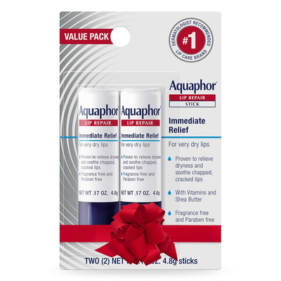 Moisturizing Lip Repair Stick - 2 Pack for Dryness Relief & Self Care Gifts