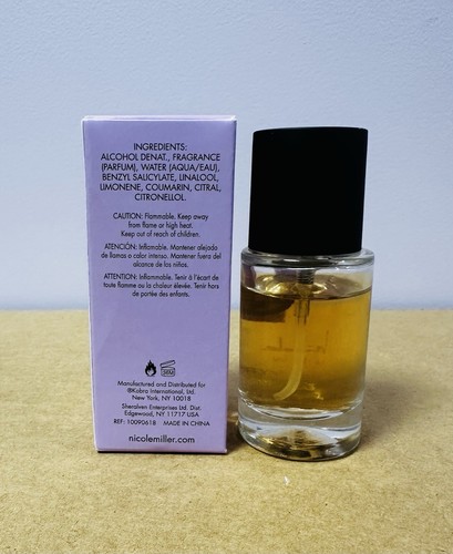 Nicole Miller New York Mythic Perfume Spray Travel Mini 1.0 fl. oz./30 mL NIB - Picture 2 of 3