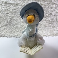 Cuddle Barn Mother Goose Animated Plush 14" Talks  Moves Nursery Rhymes