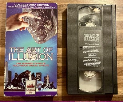 Art of Illusion, One Hundred Years of Hollywood Special Effects - VHS - Tested