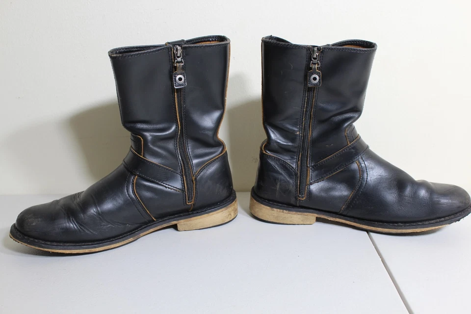 Botas de motocicleta Harley-Davidson Dendon D93667 negras para hombre - talla 12M Foto 4 de 4