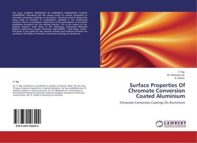 V. Raj (u. a.) | Surface Properties Of Chromate Conversion Coated Aluminium