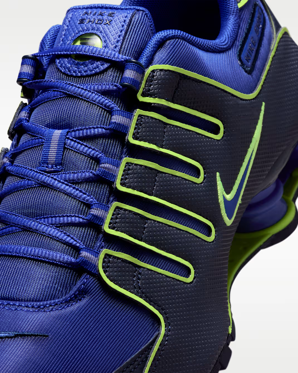 Nike Shox NZ Shoes Lapis Blue Void Volt Lapis Men's | Size 7 - 14