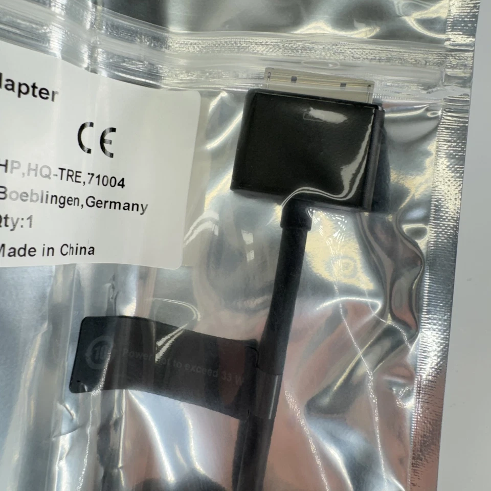 HP ElitePad 4.5mm AC Adapter Charger Cable 787935-001 790129-001 New Genuine - Image 3 of 4