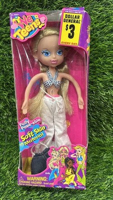 Vintage We Teens Emily ?  2002 Wilco Soft Skin Poseable Fashion Doll 38023