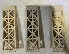 3 Vintage Dearborn X 900-5-2 Radiant Ceramic Heater Grate Insert Bricks 8"