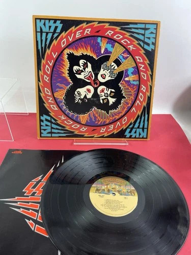 KISS Rock And Roll Over  Vinyl LP 1976 Pressing on Casablanca Album Vintage