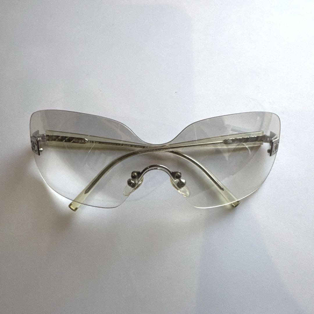 CHANEL Coco Mark Clear 4029 Gradient Sunglasses