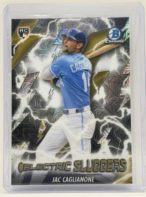 2026 Bowman Baseball Mojo Refractor Electric Sluggers Jac Caglianone RC #ES-23