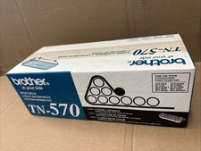 Brother TN-570 Toner High Yield Black Toner Cartridge Sealed