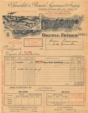 1920 SUPERIOR BUTTER D ISIGNY BRETEL FRERES A VALOGNES