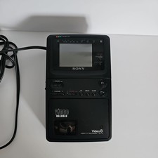 UNTESTED Sony GV-8 Video Walkman hi8 Recorder 8mm Video8 Video TV Recorder