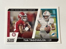 2021 Score Football Collegiate Champions - Tua Tagovailoa - Alabama
