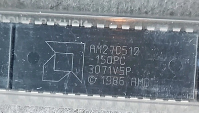 (5pc) ST Microelectronics M27C512-150pc FREE SHIPPING