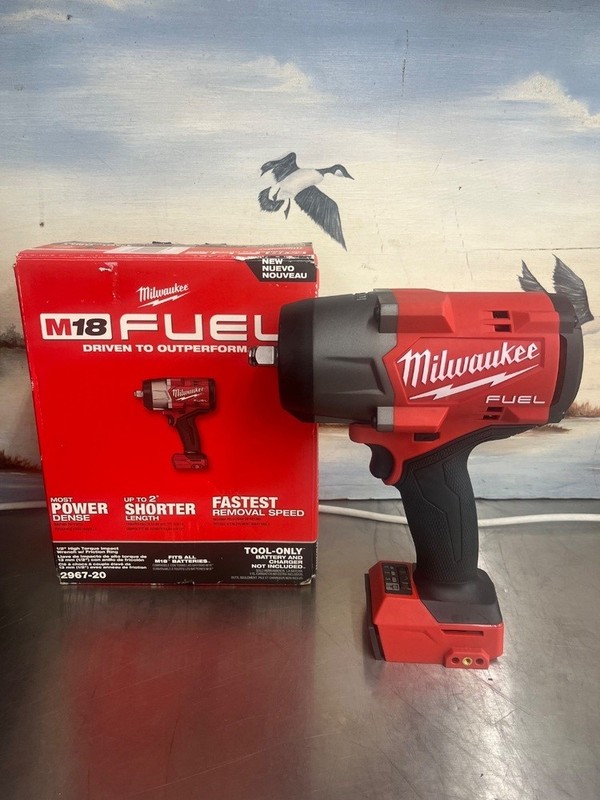 Milwaukee 2967-20 M18 FUEL 18V 1/2 in High Torque Impact Wrench TOOL ONLY