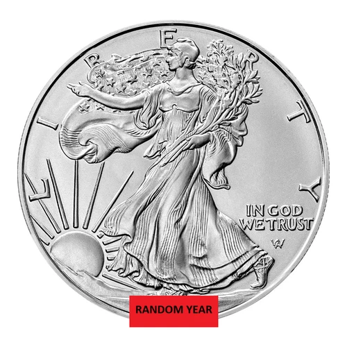 (Random Date) 1oz American Silver Eagle $1 Silver Bullion **BEST PRICE ON EBAY**